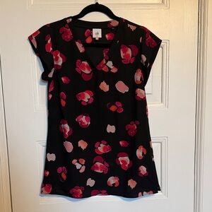 CAbi 5523 Petal Floral Blouse Sz XS
